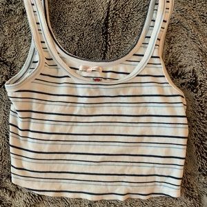 Urban Outfitters blue stripped tank top